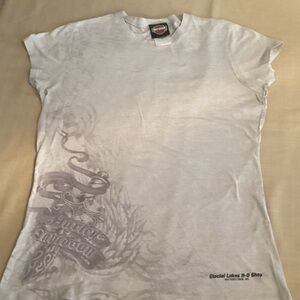 Harley-Davidson Gray Graphic Tee